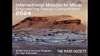 Nicole Willett - Intro - International Mission to Mars: Engineering Design Competition Content