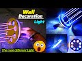 How To Make wall Decoration Light || diwali decoration Light कैसे बनाए || home-made new light