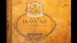 Inside the Restoration of The Royal Hawaiian's Historic Map