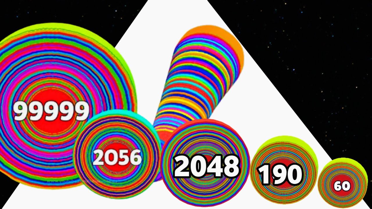 Level Up Circles vs Cube Surfer - ASMR Gameplay (New Update, Math Games)