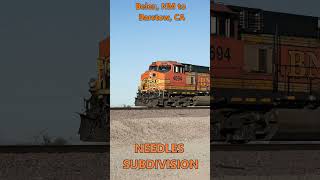 BNSF 4694 WB H-BELBAR Belen, NM to Barstow, CA 3-4-2025