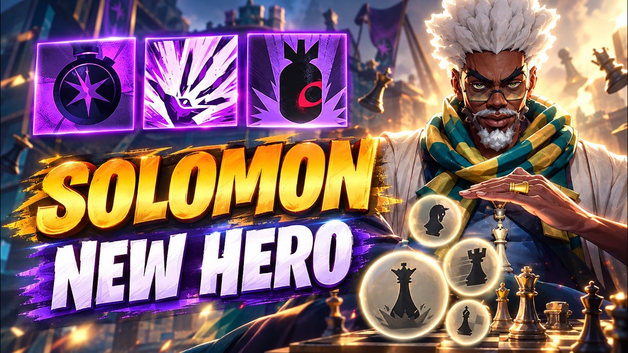 Solomon - NEW HERO - Deadlock Pro Gameplay & Guides [Watch & Learn]