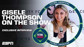 Gisele Thompson talks joining Angel City, playing with her sister and USWNT hopes | Futbol Americas