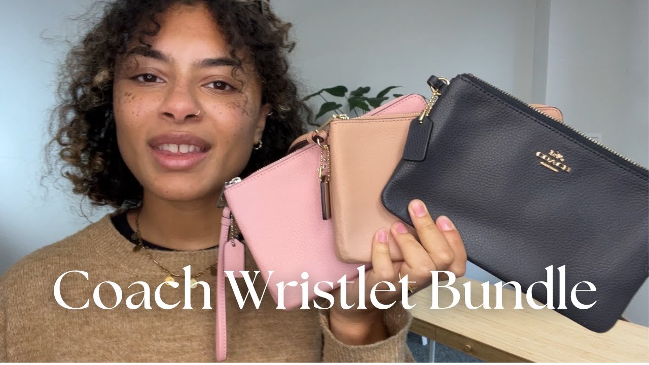 Coach Wristlet Bundle Review - YouTube display picture 3