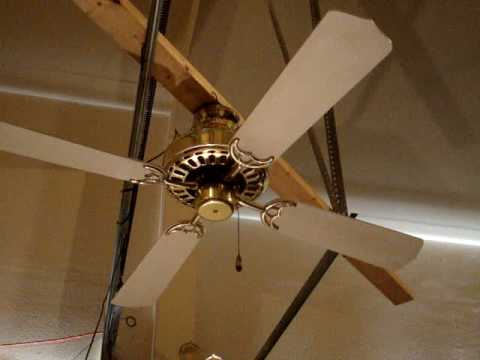 Fasco Gulf Stream 52 Ceiling Fan Youtube