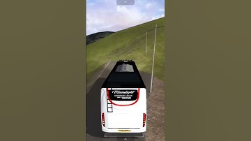 MVD Chased me on Road - Bus Mod In Bus Simulator Indonesia - Bussid Bus Mod - #bussidmod