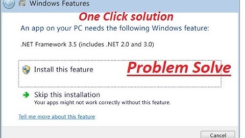 How to fix .NET Framework 3.5 in 8, 8.1 and Windows 10 100% WORK Dotnet Dot Net easy process