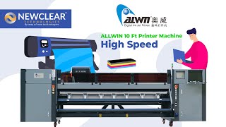 ALL WIN 10 Ft Printer Machine | Ne | High Speed Printing Machine #allwin