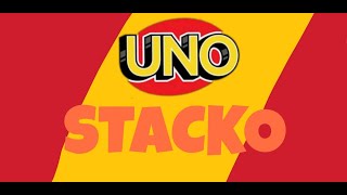 Lets Play Uno Stacko