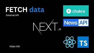 Next JS 13 + TypeScript + Chakra: Fetch from API - Create Component (AddNewArticle.tsx) - Video 4/6