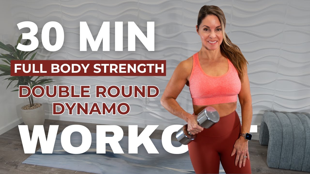 Full Body Dumbbell Workout Build Muscle Fast (30 Min Strength At Home ...