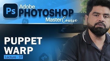 Puppet Warp Tool In Adobe Photoshop in Urdu Hindi