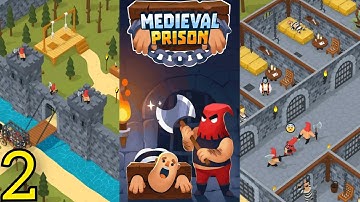 Idle Medieval Prison Tycoon - Gameplay Walkthrough Part 2 (Android) #gamingvideos #tycoon