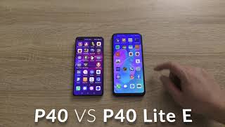Huawei P40 vs Huawei P40 Lite E: Comparison - speed test and camera comparison