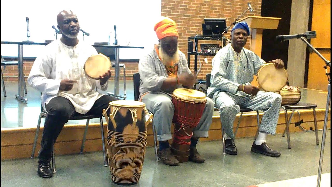 Yoruba Drumming at York University YouTube