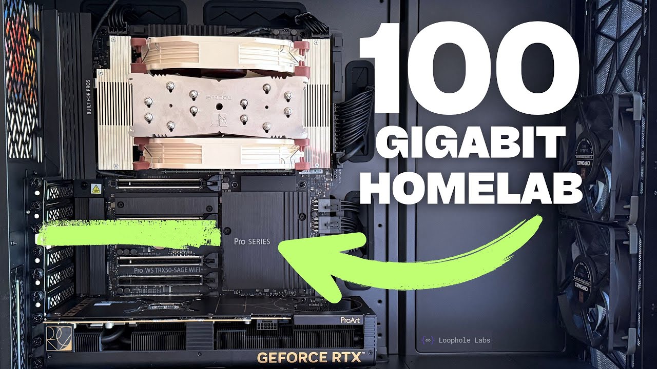 Домашняя лабораторная сеть БЫСТРЕЕ, чем NVMe