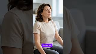 Uderzenie gorąca? Zatrzymaj je oddechem w 30sekund #shorts  #menopauza #50plus #zdrowiekobiet #dieta