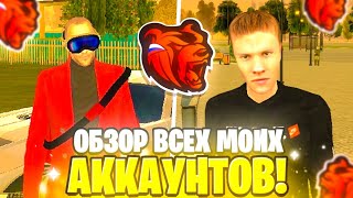 ОБЗОР на ВСЕ МОИ АККАУНТЫ на БЛЕК РАША! ТАЧКИ, БИЗНЕСЫ, ДОМА на BLACK RUSSIA!