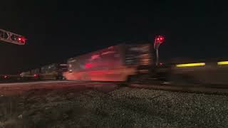 Fast Short CSX I032 Intermodal Train NB