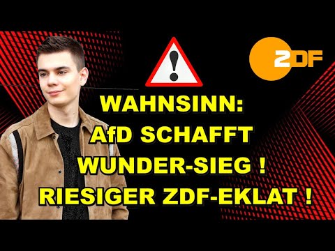 AfD schafft WUNDER-SIEG! ZDF-EKLAT!