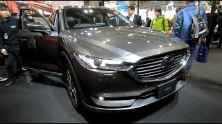 2019大阪モーターショー02 マツダ　Cx 8 快適そうだねNosukapi