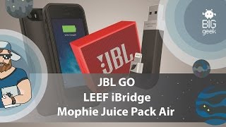 JBL GO ★ LEEF iBridge ★ Mophie Juice Pack Air ► СКИДКИ В BIG GEEK