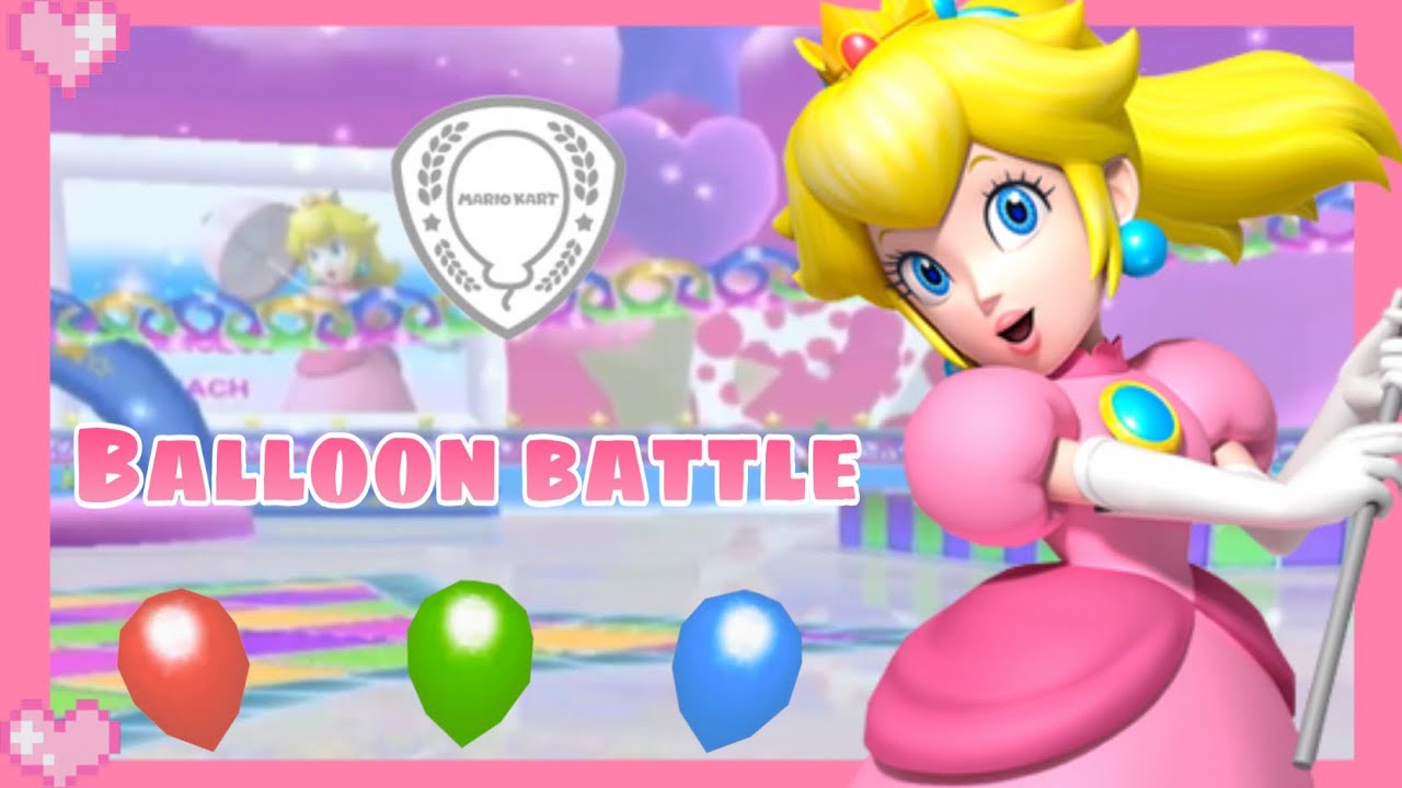 🌸 Mario Kart 7 (Balloon Battle) Peach Gameplay 🌸 