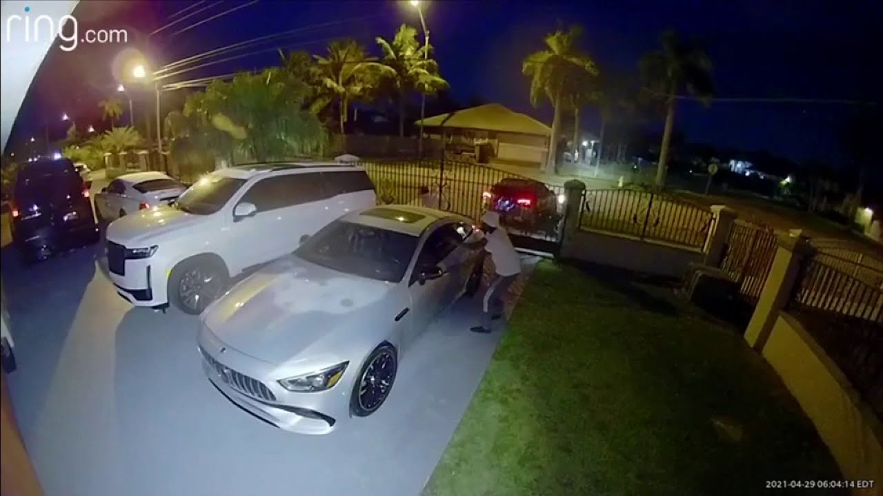 Video shows carjacker steal 2 luxury cars from Westchester resident