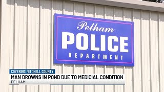 Man drowns in pond behind Pelham Police Department due to medical condition