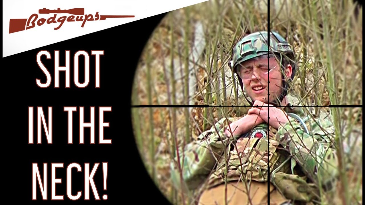 AIRSOFT PAIN SHOT IN THE NECK! YouTube