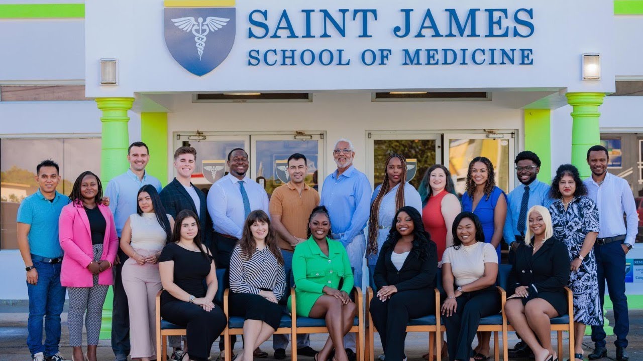 White Coat Ceremony Saint James School of Medicine YouTube