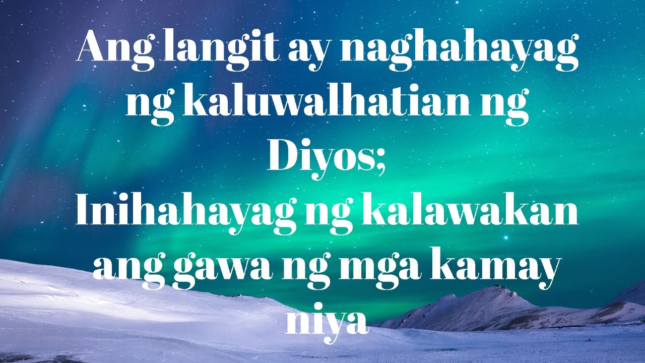 Mga Nilikha—Pumupuri sa Diyos 