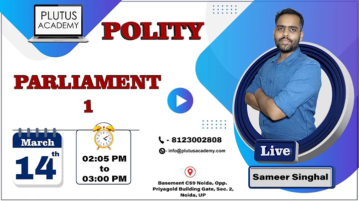L16: Parliament Part 1 | Indian Polity | |Lok sabh...