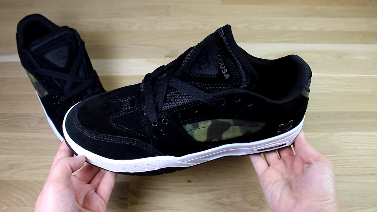 DC Maswell SE Trainers in Black/Camo 