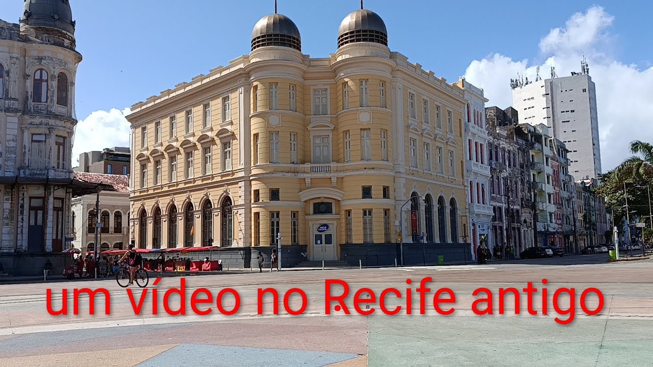 Mostrando o Recife antigo cartão postal de Pernambuco 08/03/2026