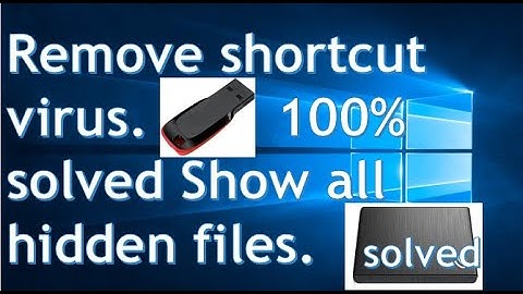 how to recover usb hidden files infected by virus using cmd | recover files from shortcut virus