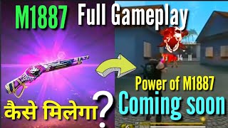 New m1887 gun skin in free fire ...