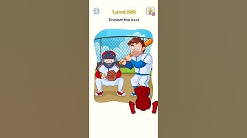 🧠DOP 3 : Draw One Part All Level: 252 Gameplay Solution 🚀🚀 #shorts #youtube