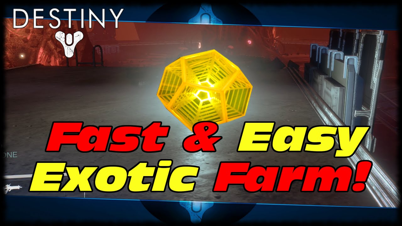 Best Exotic Farm In Rise Of Iron! Destiny How To Farm Exotic Engrams Fast & Easy!