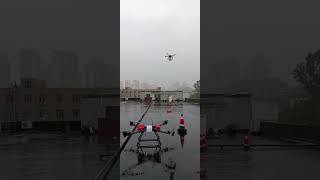 Famous Heavy rain and full load test of a 10KG transport drone #drones Net Worth