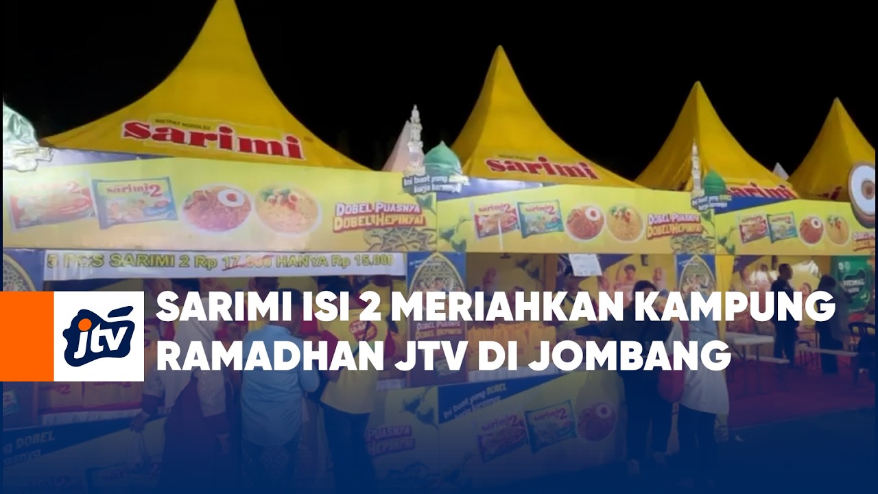 SARIMI ISI 2 MERIAHKAN KAMPUNG RAMADHAN JTV DI JOMBANG