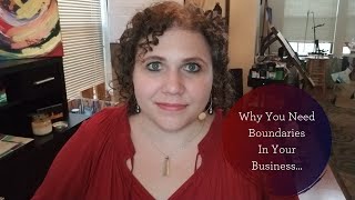 Why And How to Set Boundaries as a Small Business Owner