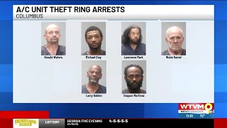 Six arrested in Columbus air conditioning unit theft ring