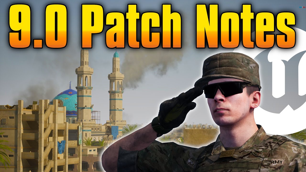 SQUAD 9.0 PATCH NOTES - Unreal 5.5, New Factions, ICO Changes & More!!