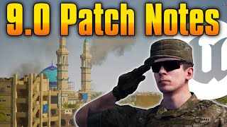 SQUAD 9.0 PATCH NOTES - Unreal 5.5, New Factions, ICO Changes & More!!