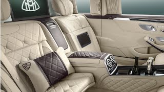Maybach Pullman Powered Jump Seats Are Cool INTERIOR Maybach Commercial CARJAM TV HD 2016