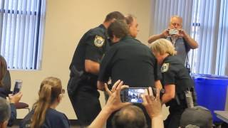 Fascism at Brevard County Schools Meeting