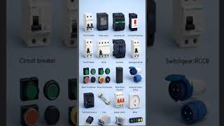 ⚡ Electrical Panel Components #Electrical #Electrician #ControlPanel #MCB #RCCB #Contactor