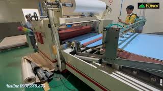 Dán thử Acrylic lên tấm xi măng nhân tạo (Cemboard) tại HCM, tấm bê tông sợi công nghiệp Đồng Tâm