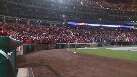 Nats up 5-2 fan reaction in Game 6 of World Series